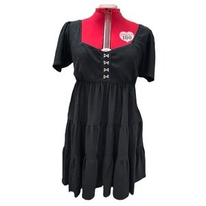 Disturbia black mini dress US 10 EUC